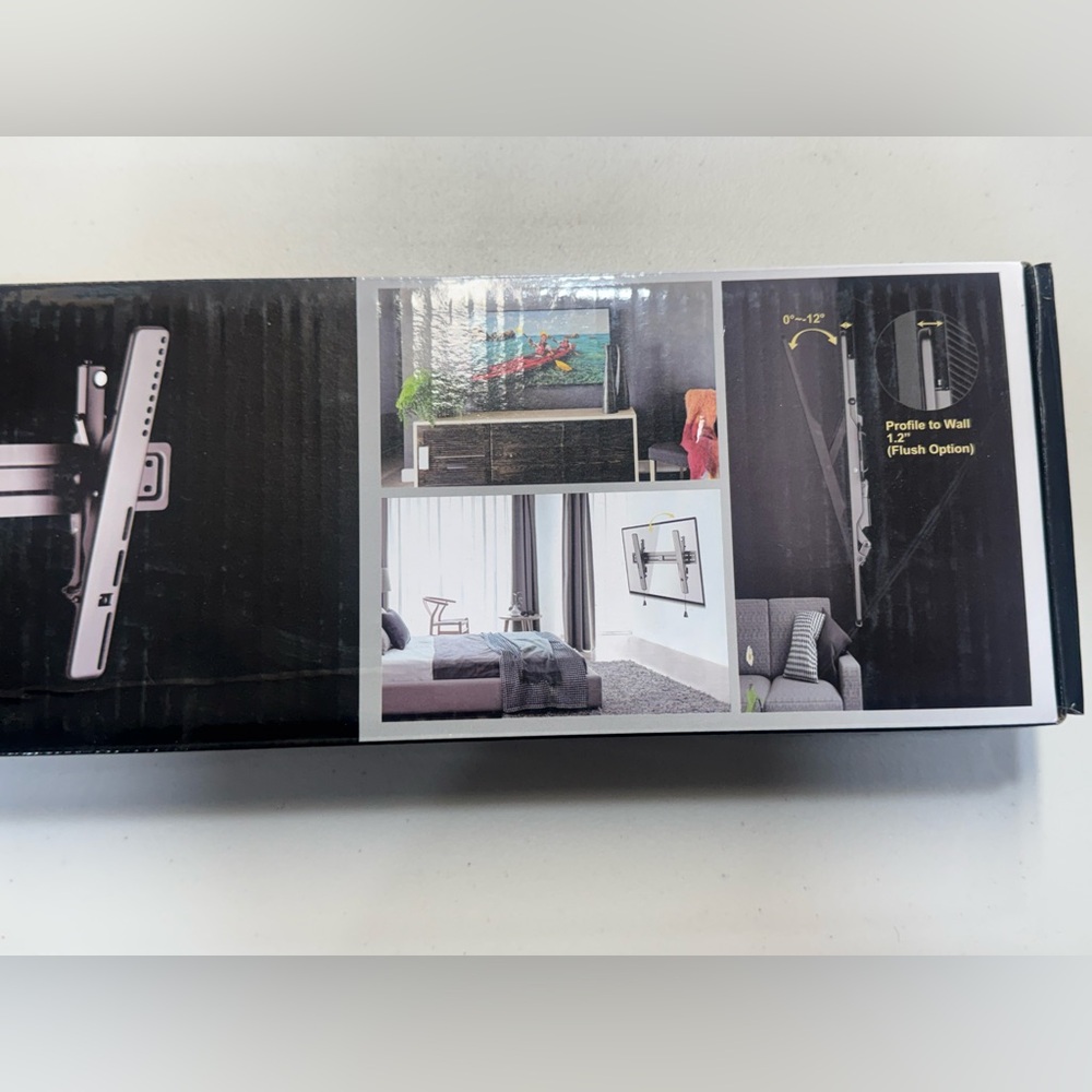 Starburst Ultra-Slim Tilt TV Wall Mount SB-3770UST Fits 37”-70” TVs New
